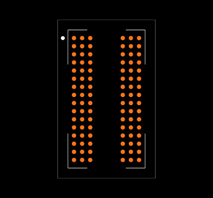 MT40A256M16LY-062E AUT:F Footprint