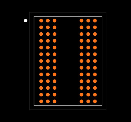 MT41K512M8DA-107 IT:P Footprint