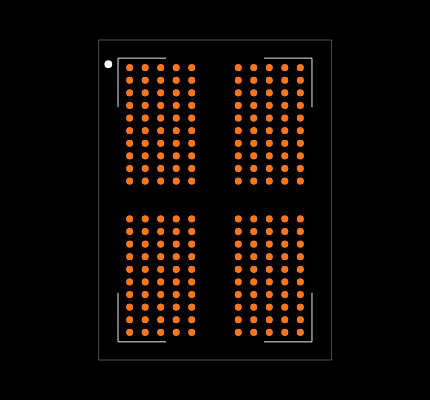MT53D1024M32D4DT-053 AIT:D Footprint