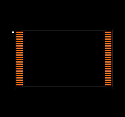 MT29F2G08ABAEAWP-AATX:E TR Footprint