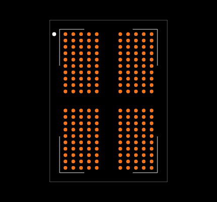 MT53D1024M32D4DT-046 AAT:D TR Footprint