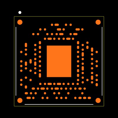 VSC8502XML-03 Footprint