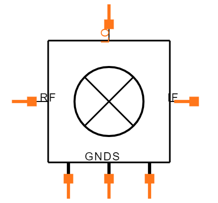 ADE-1+ Symbol
