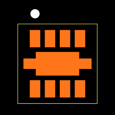 CLM-83-2W+ Footprint