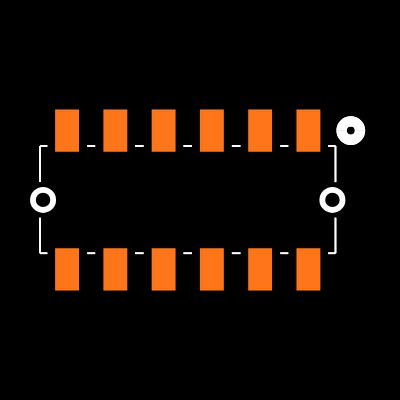 0873401224 Footprint