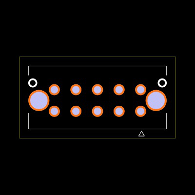 43045-1025 Footprint