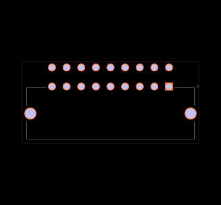 43810-0019 Footprint