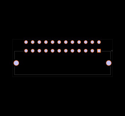 43810-0099 Footprint
