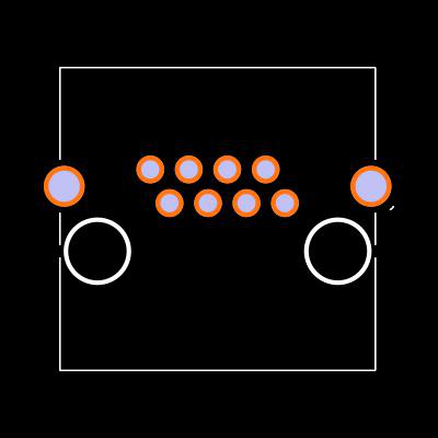 43860-0013 Footprint