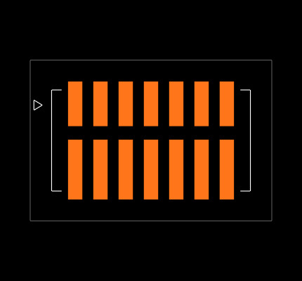 87437-0763 Footprint