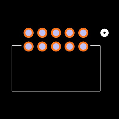 87833-1020 Footprint