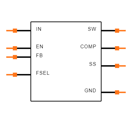 MP1542DK-LF-Z Symbol