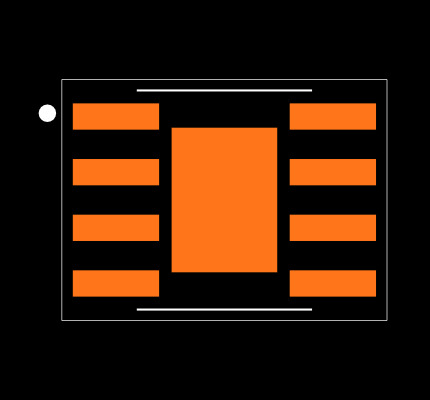MP2307DN-LF Footprint