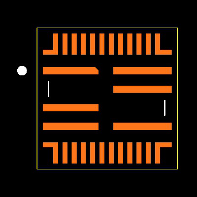 MP5048GUZ Footprint