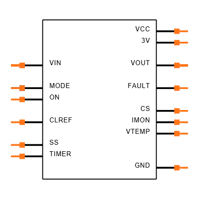 MP5048GUZ Symbol