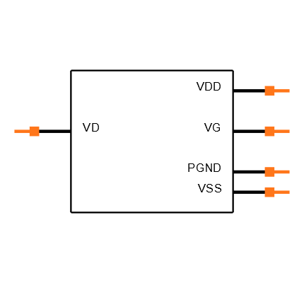 MP6901DJ-LF-P Symbol