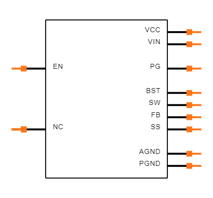 MP8772GQ-Z Symbol