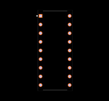 ULN 2803A Footprint
