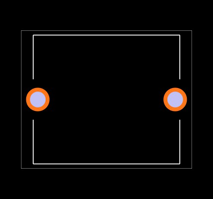 DE6E3KJ152MB3B Footprint
