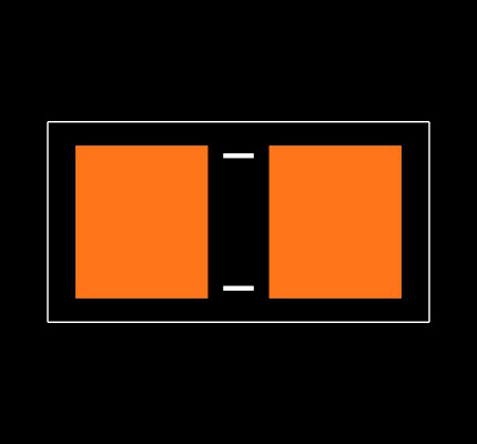 GCM216R71H222KA37D Footprint