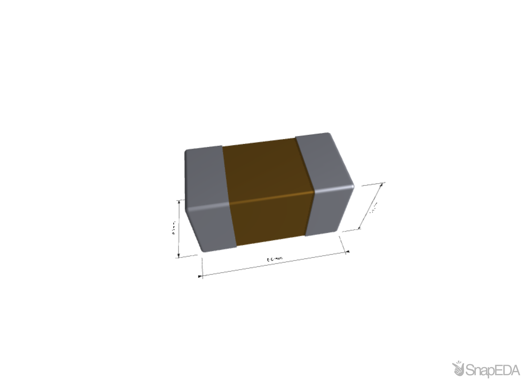 GJM0335C1E4R8WB01D 3D Model