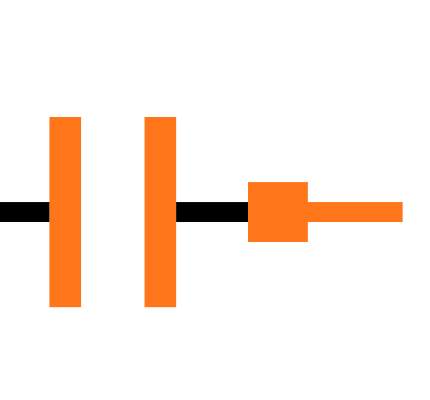 GRM21A5C2E121JW01D Symbol