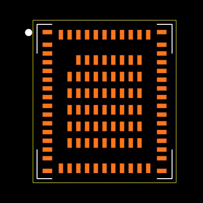 LBEE0ZZ2KL-001 Footprint