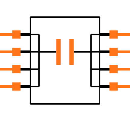 LLA215C70G105MA14L Symbol