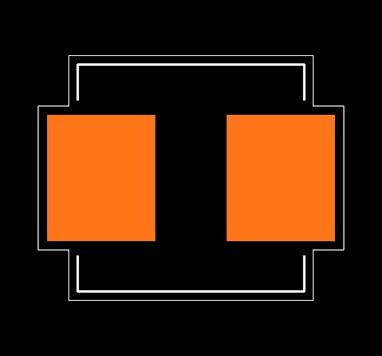 LQH66SN101M03L Footprint