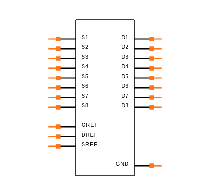 GTL2003PW,118 Symbol