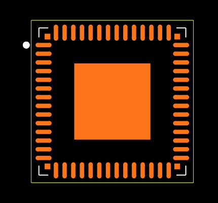 MC33FS8530A0ES Footprint