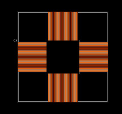 MC68302EH16C Footprint