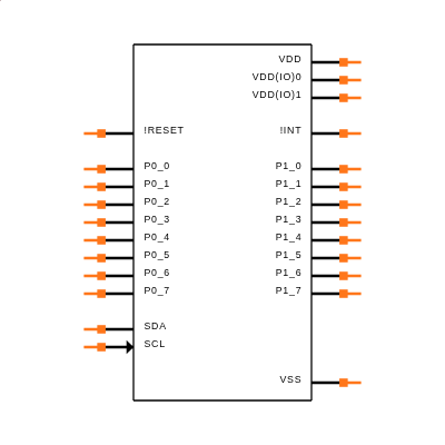 PCA9575PW1 Symbol