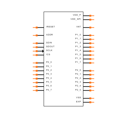 PCAL9722HNMP Symbol