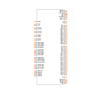 LPC55S69JBD100K Symbol