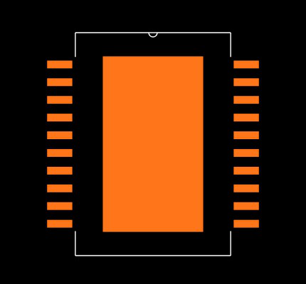 MC33886PVW Footprint