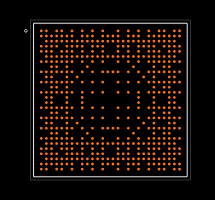MCIMX7S3DVK08SC Footprint