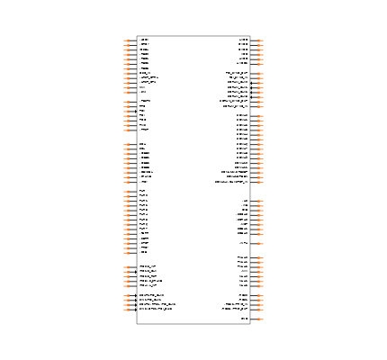MPC8245LVV266D Symbol