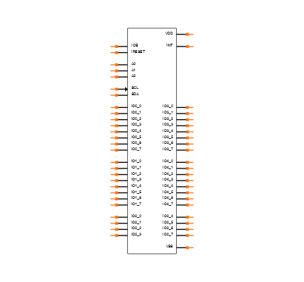 PCA9505DGG,118 Symbol