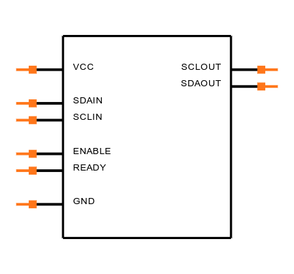PCA9511ADP,118 Symbol