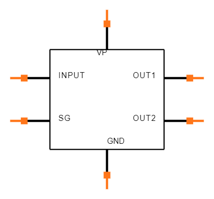 TDA7052 Symbol