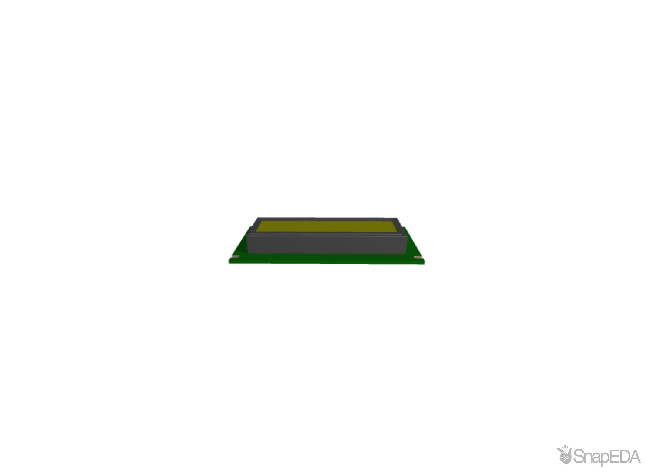 NHD-0216BZ-FL-YBW 3D Model