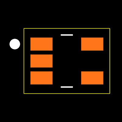 74AUP1G06GW,125 Footprint