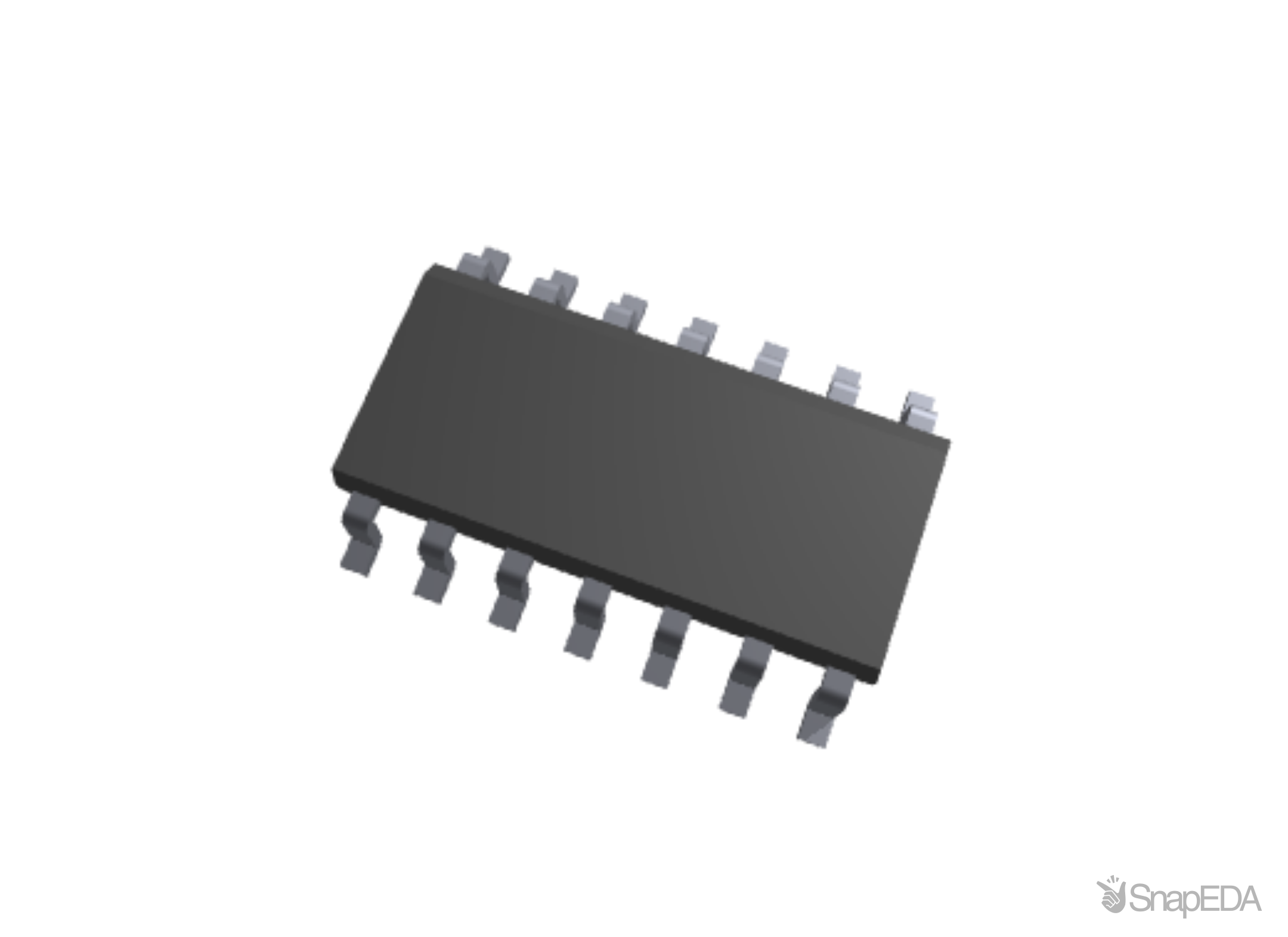 74HC27D,653 3D Model