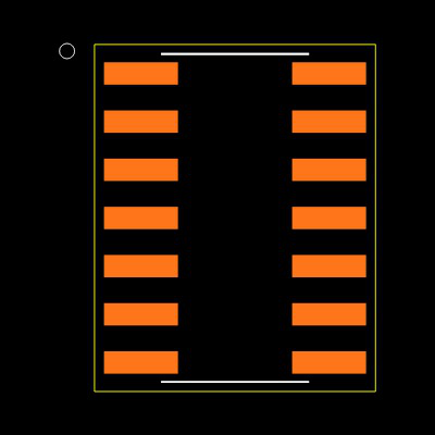74HCT04D,653 Footprint