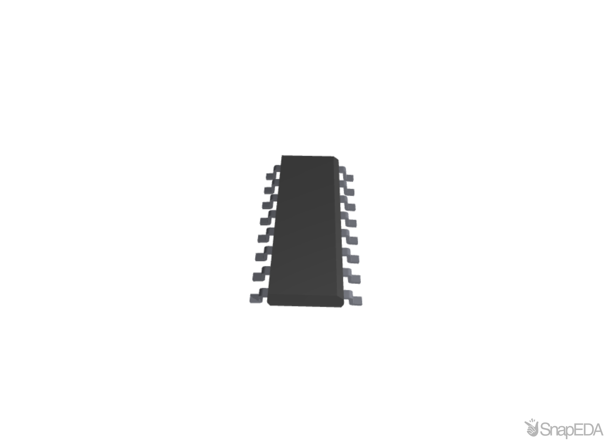 74HCT138D 3D Model
