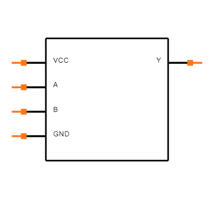 74AHC1G08GW-Q100,1 Symbol