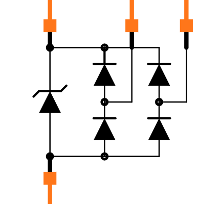 PRTR5V0U2AX,235 Symbol
