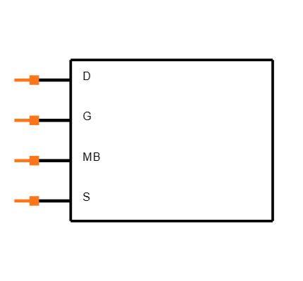 PSMN4R8-100BSE Symbol