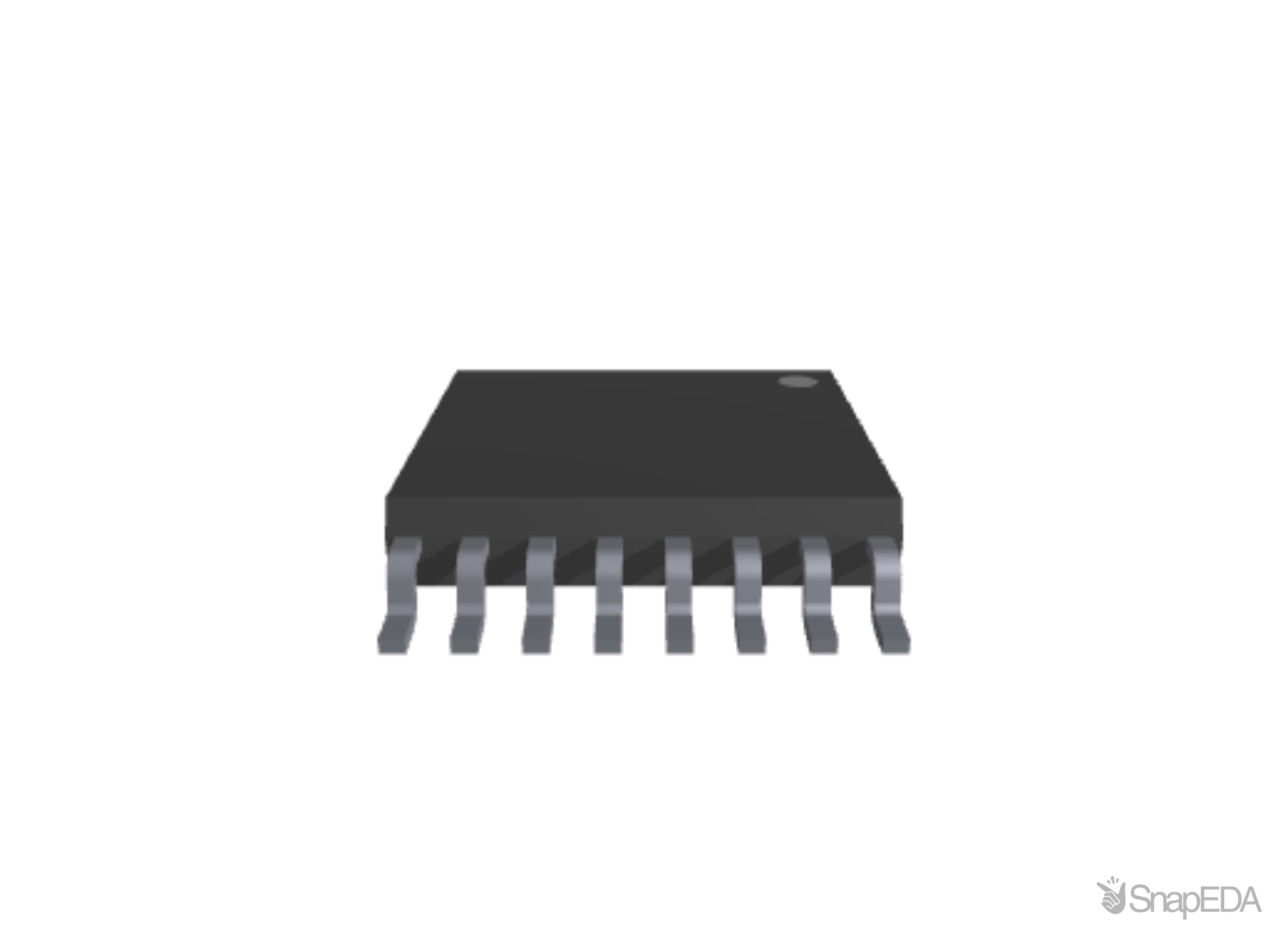 74HC4051PW-Q100,11 3D Model